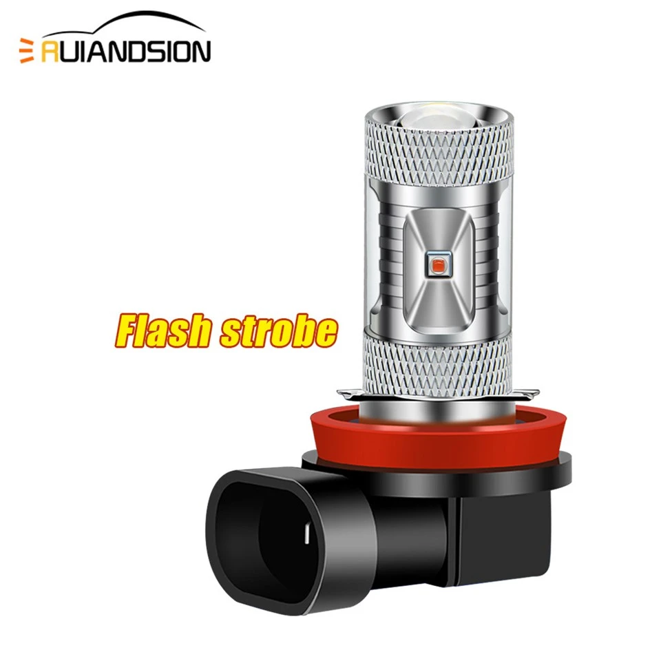 Ruiandsion Auto Strobe Flashing Bulb Factory Cree XBD 12V 24V Yellow12V Ruiandsion Auto Strobe Flashing Bulb Factory Cree XBD 12V 24V Yellow12V
