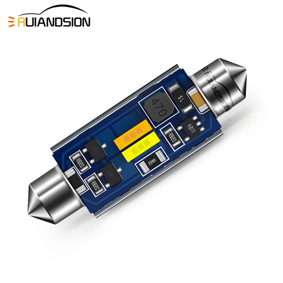 C10W 41mm Led Festoon Bulb Lights 12V 24V
