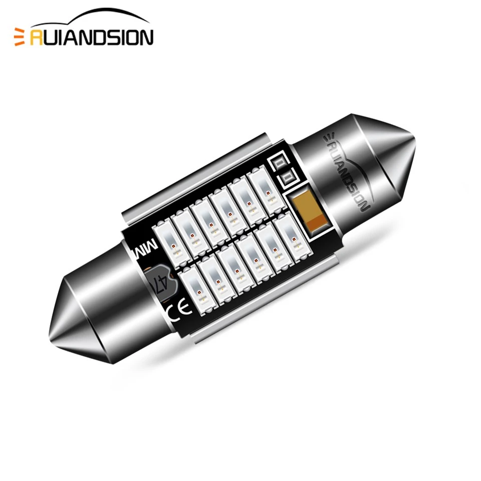DE3175 31mm Festoon Led Light Bulbs Lamps White DE3175 31mm Festoon Led Light Bulbs Lamps White