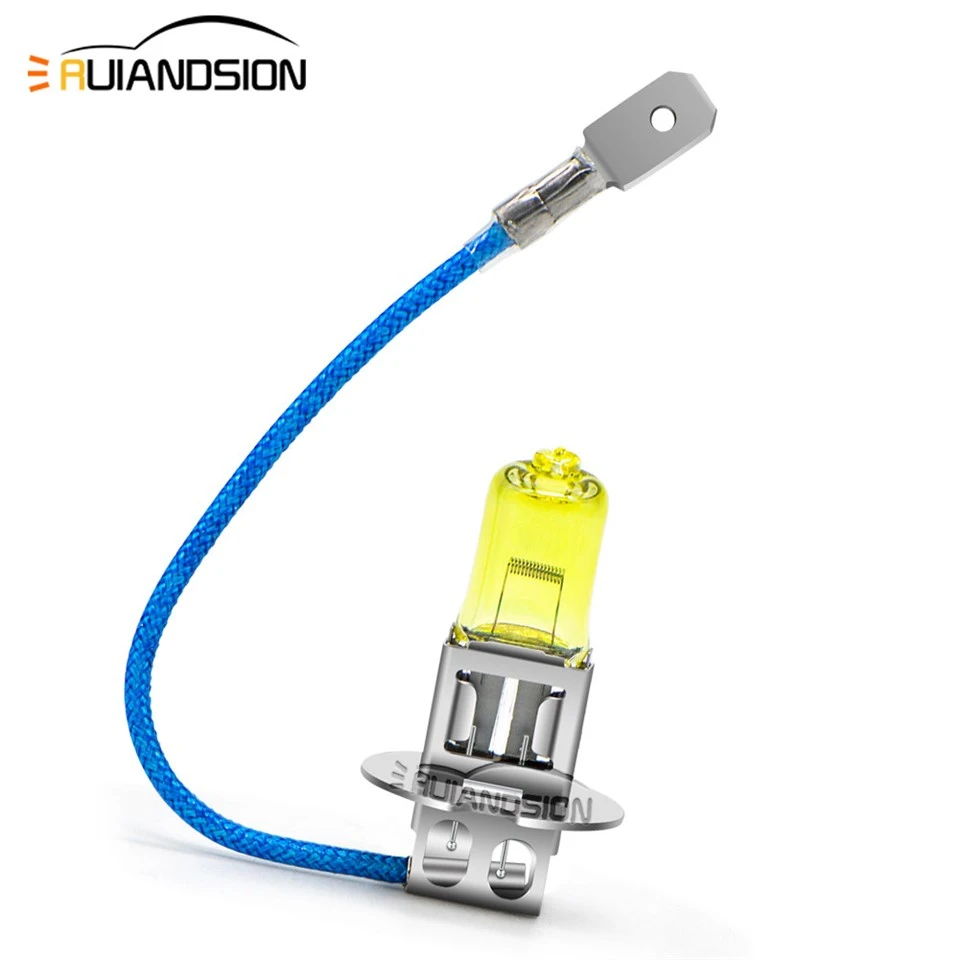 Ruiandsion Top Sell H3 Drl Halogen Fog Light Bulb Suppliers 12V Yellow Ruiandsion Top Sell H3 Drl Halogen Fog Light Bulb Suppliers 12V Yellow