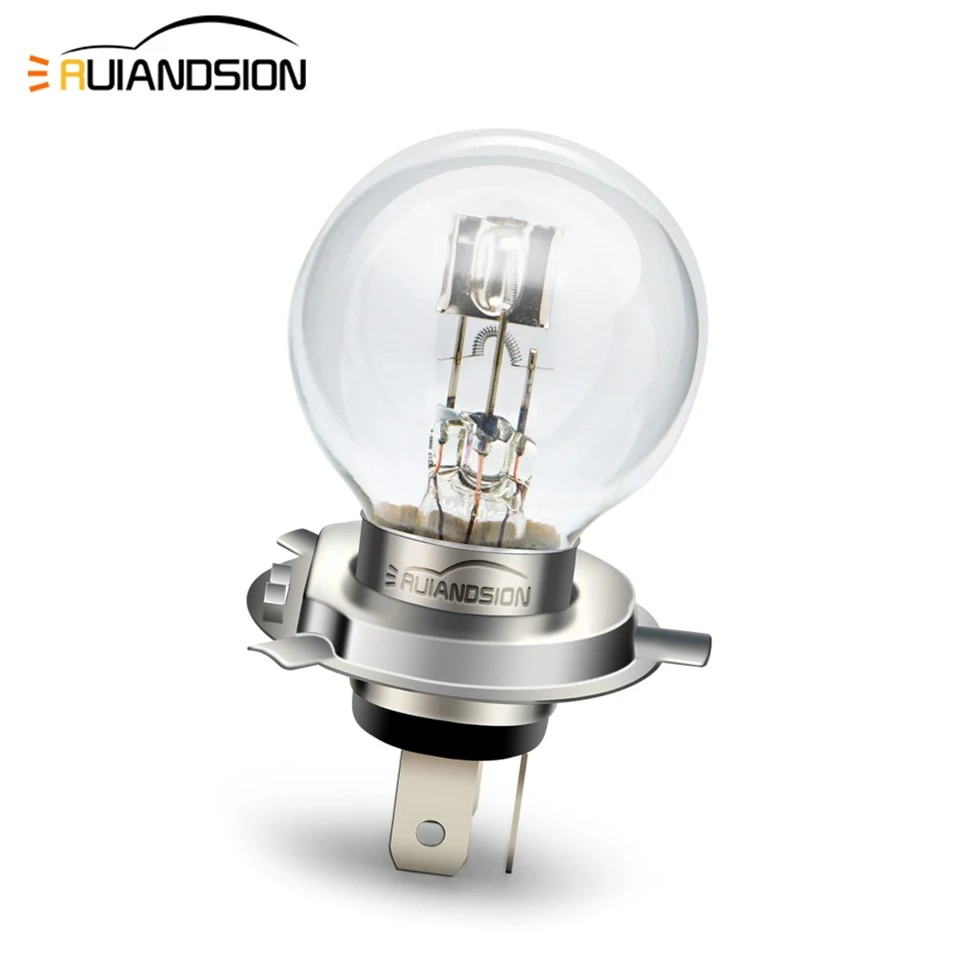 Ruiandsion Top Sale H4 Halogen Light Bulbs For Cars In Stock 12V Ruiandsion Top Sale H4 Halogen Light Bulbs For Cars In Stock 12V