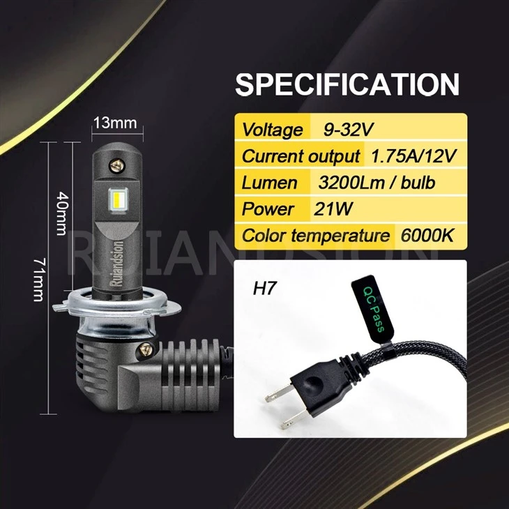 h7 led dual beam h7 led dual beam