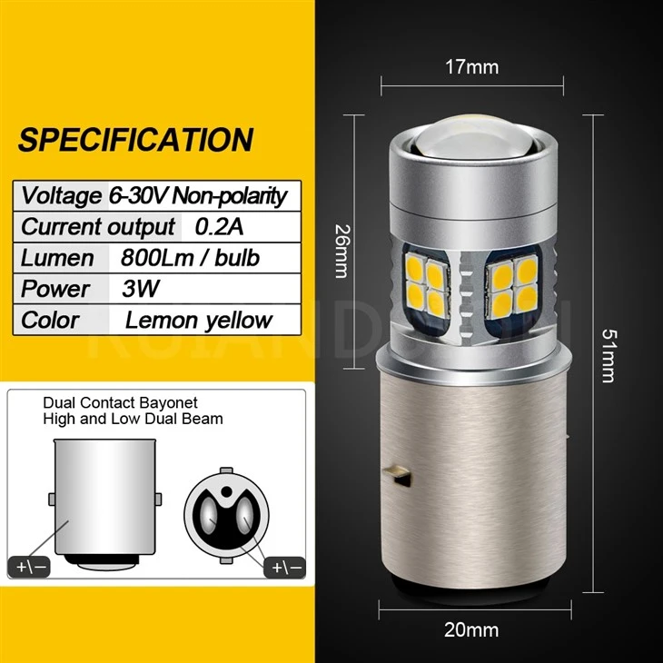 6 Volt 12v Motorcycle LED Headlight 6 Volt 12v Motorcycle LED Headlight