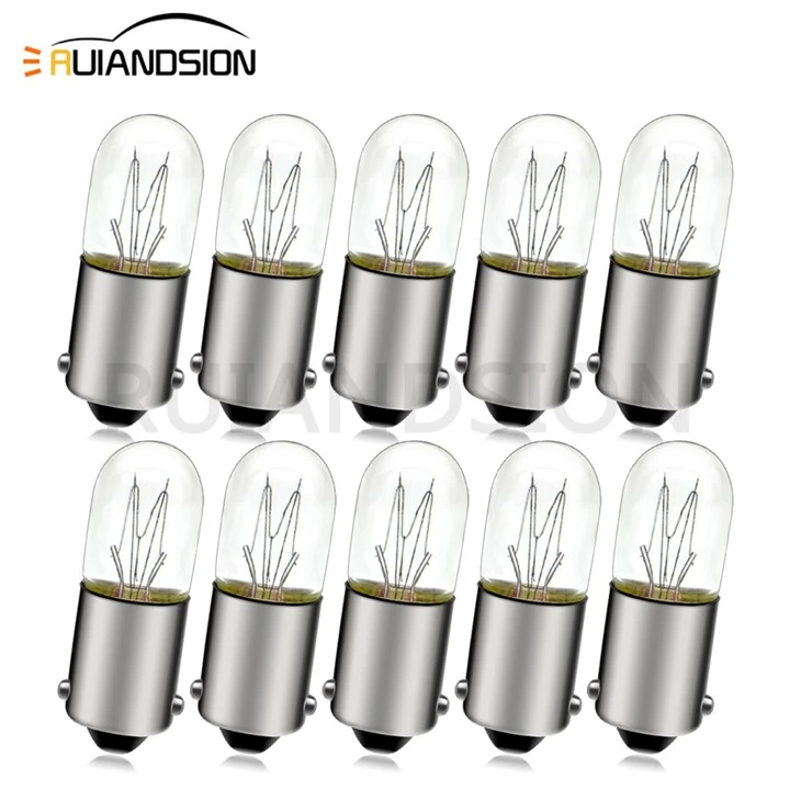 Ruiandsion BA9S Hot Sale Wire Interior Car Lights Indicator Light Bulb 110V White Ruiandsion BA9S Hot Sale Wire Interior Car Lights Indicator Light Bulb 110V White