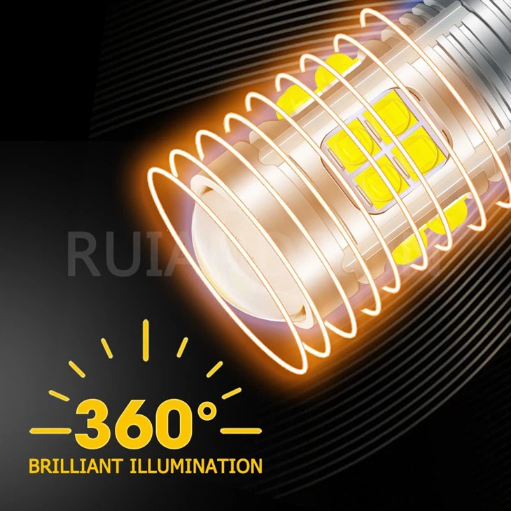 Ruiandsion BA9S Interior Dome Light 1200 Lumen Led For Inside Car Car 12V 24V 30V White