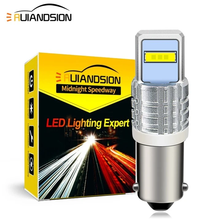 Ruiandsion BA9S Smart Bulbs Vehicle Automotive Lighting Strobe Lights 6V 12V 24V White Ruiandsion BA9S Smart Bulbs Vehicle Automotive Lighting Strobe Lights 6V 12V 24V White