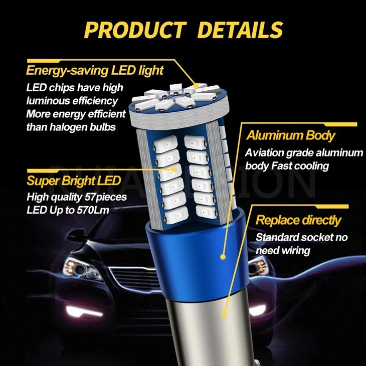 Ruiandsion BAY9S Auto Bulbs Vehicle Led Lights Bar For Truck 9V 12V 24V White Yellow Red Ruiandsion BAY9S Auto Bulbs Vehicle Led Lights Bar For Truck 9V 12V 24V White Yellow Red