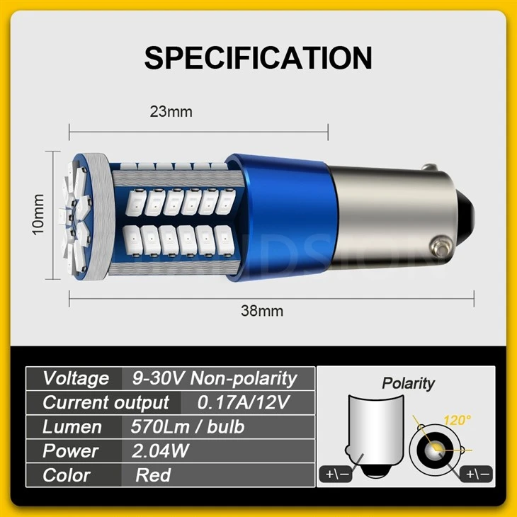 Ruiandsion BAY9S Auto Bulbs Vehicle Led Lights Bar For Truck 9V 12V 24V White Yellow Red Ruiandsion BAY9S Auto Bulbs Vehicle Led Lights Bar For Truck 9V 12V 24V White Yellow Red