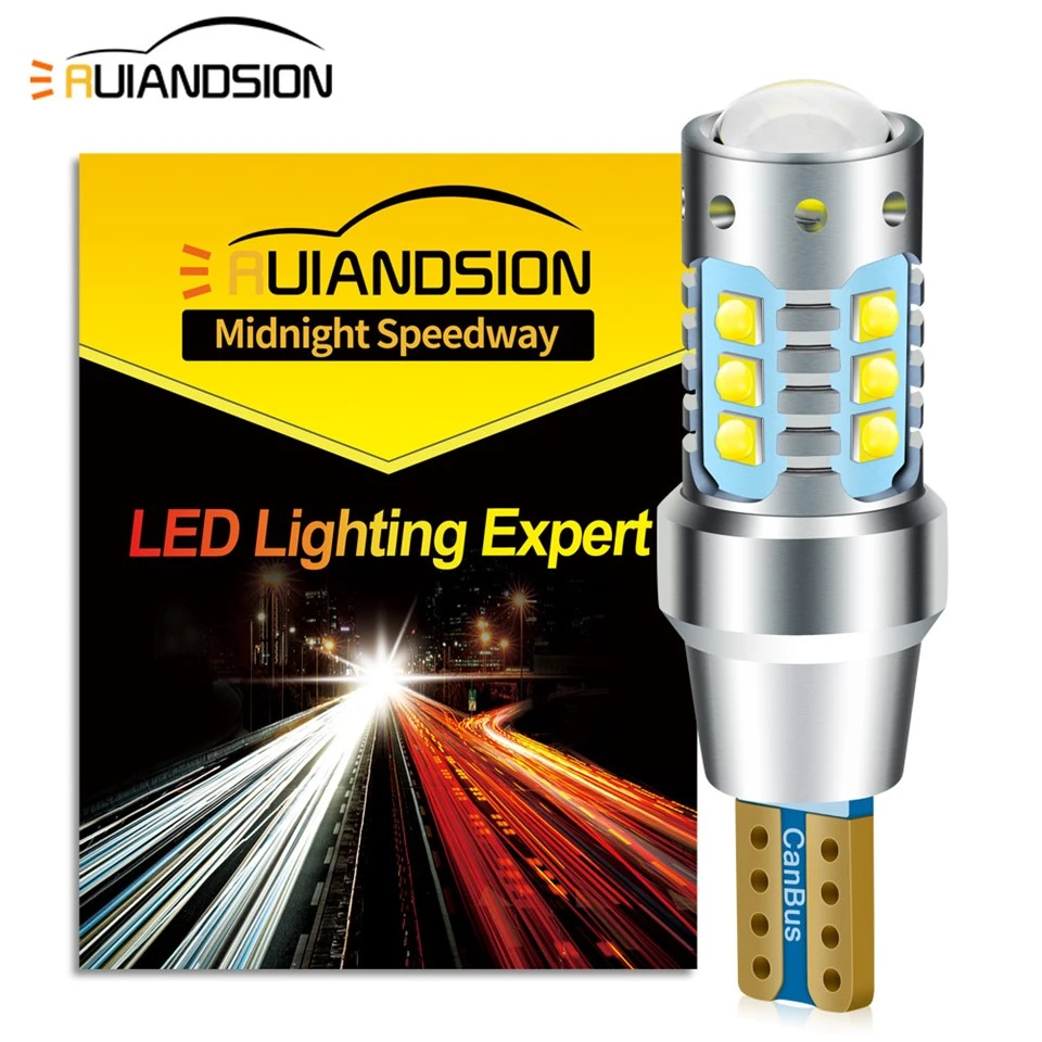 Ruiandsion T15 Trailer Lights With Reverse Bulbs Free Sample 12V White